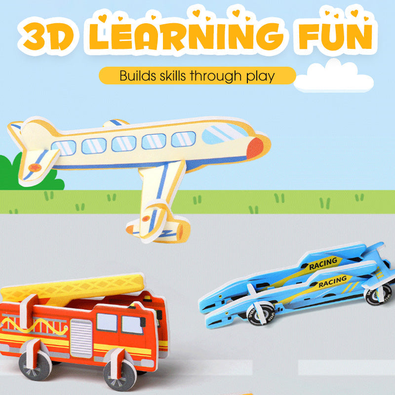 Puzzle Éducatif 3D pour Enfants