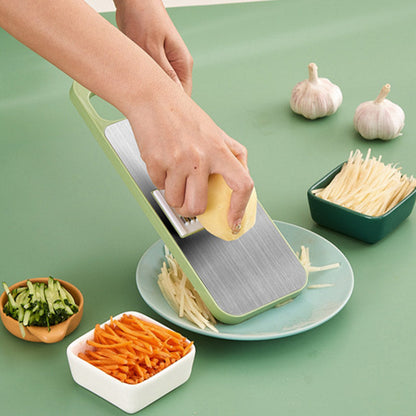 📢📢50 % de réduction！！！📍Hachoir de cuisine multifonctionnel 7 en 1 en acier inoxydable avec protège-mains