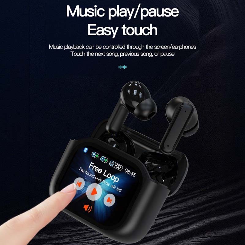 📢📢50 % de réduction !!! 🎧 Simplicité tactile, son riche - Écouteurs ultra-compacts à emporter partout🛍️