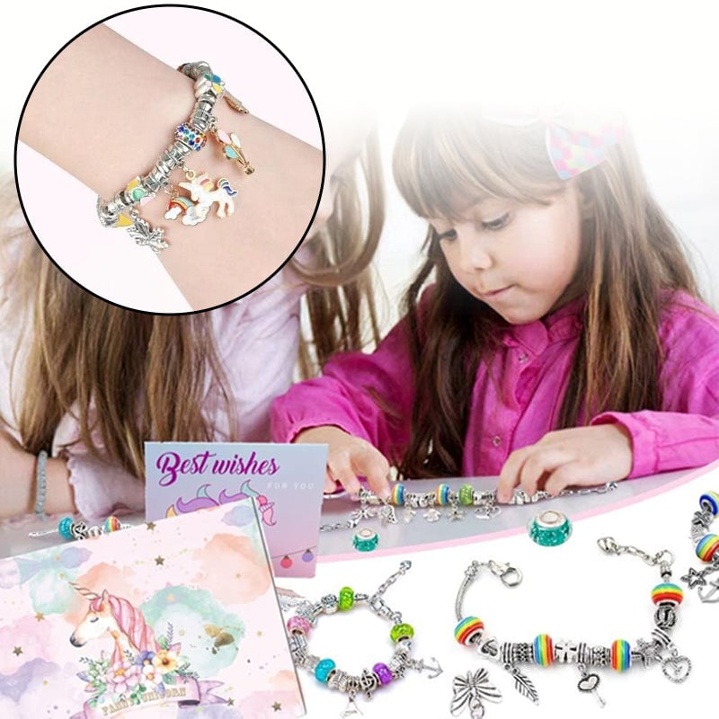 🎄 Vente de Noël anticipée -50% 🎁 Kit de fabrication de bracelets charmants