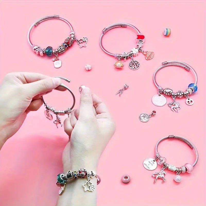 🎄 Vente de Noël anticipée -50% 🎁 Kit de fabrication de bracelets charmants