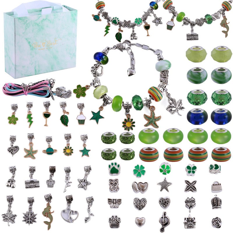 🎄 Vente de Noël anticipée -50% 🎁 Kit de fabrication de bracelets charmants