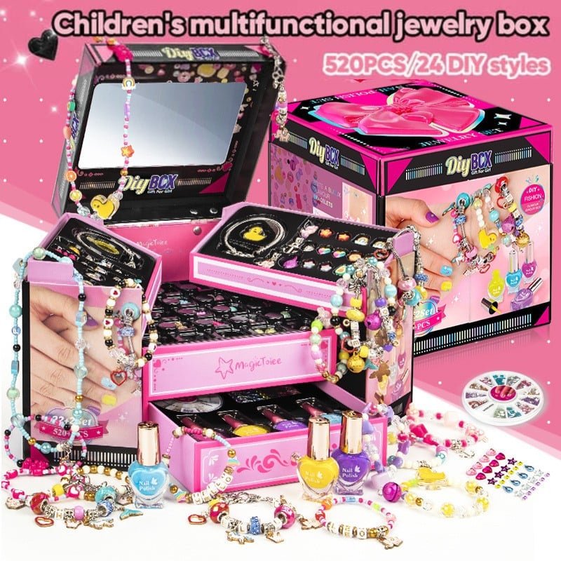 🎄 Vente de Noël anticipée -50% 🎁 Kit de fabrication de bracelets charmants