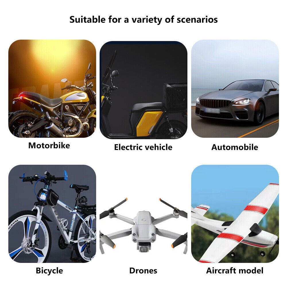 💡🛒 -60% ! 🚗 Lampes LED Sans Fil 8 Couleurs – Batterie 90 mAh, Étanche & Télécommande pour Voiture, Drone & Camping.