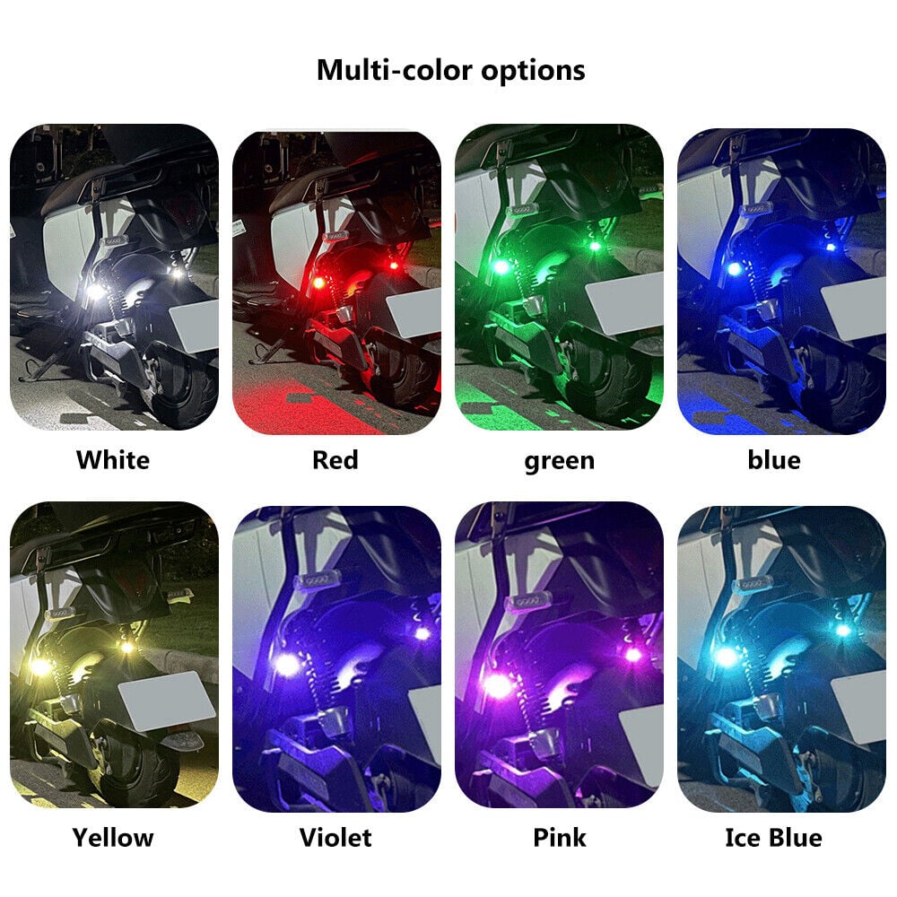 💡🛒 -60% ! 🚗 Lampes LED Sans Fil 8 Couleurs – Batterie 90 mAh, Étanche & Télécommande pour Voiture, Drone & Camping.