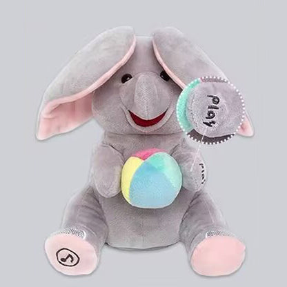 🐘 Jouet Doudou Éléphant Cache-Cache