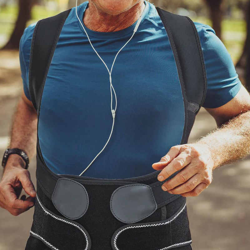 🔥Correcteur de posture universel, réglable et très résistant pour le dos💪