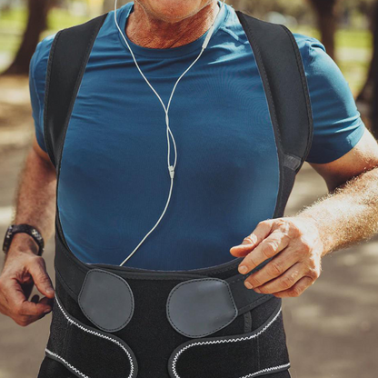 🔥Correcteur de posture universel, réglable et très résistant pour le dos💪