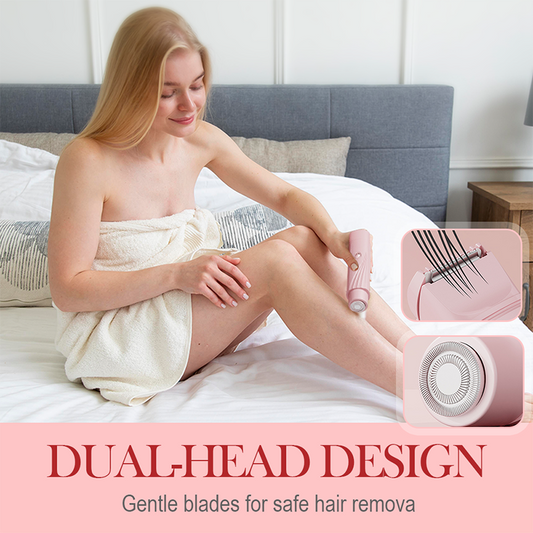 👑Épilateur électrique portable à double tête✨⚡