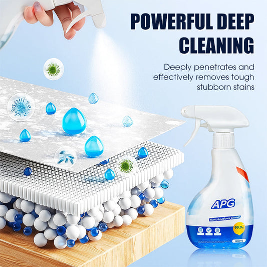 🧼 ACHETEZ 2 - RECEVEZ 1 GRATUIT ! ✨ Spray Nettoyant Tout-en-Un - Élimine les Taches de Graisse et de Moisissure sans Frotter, Sans Rinçage 🏠📦