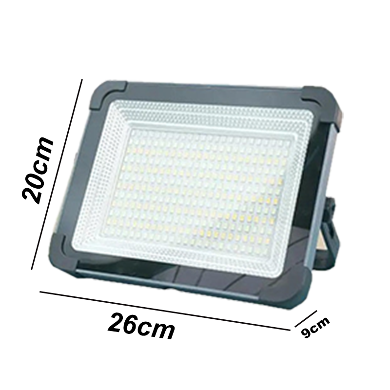 Projecteur LED portable et multifonctionnel à énergie solaire