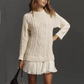 💗DERNIER JOUR -50 % DE RÉDUCTION💗💃Mini-robe en maille torsadée pour femmes