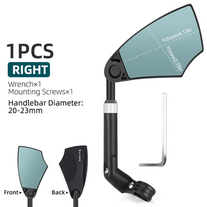 🔥50% DE RÉDUCTION – Rétroviseur de vélo réglable à 360°, 💪 pour guidon – ⏳ La vente se termine lorsque les stocks sont épuisés.