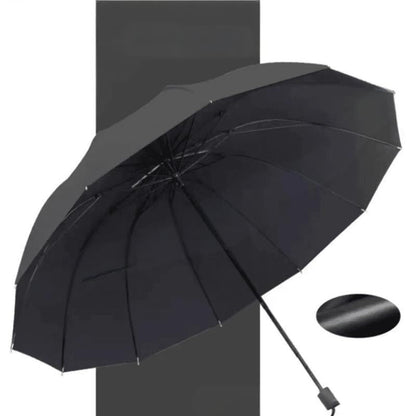 ☔ Parapluie Grand Format 12 Baleines Pliable et Anti-Vent - Protection Ultime !📢📢1 dernières heures : Grande vente⏰⏰