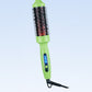 Brosse à Coiffer 2 en 1 pour Volume - Température Réglable, Céramique Tourmaline - Noir/Rose/Vert