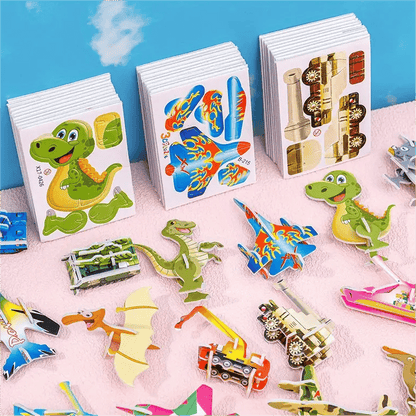 📢📢60% DE RÉDUCTION !!! ✨Puzzle 3D éducatif de dessins animés