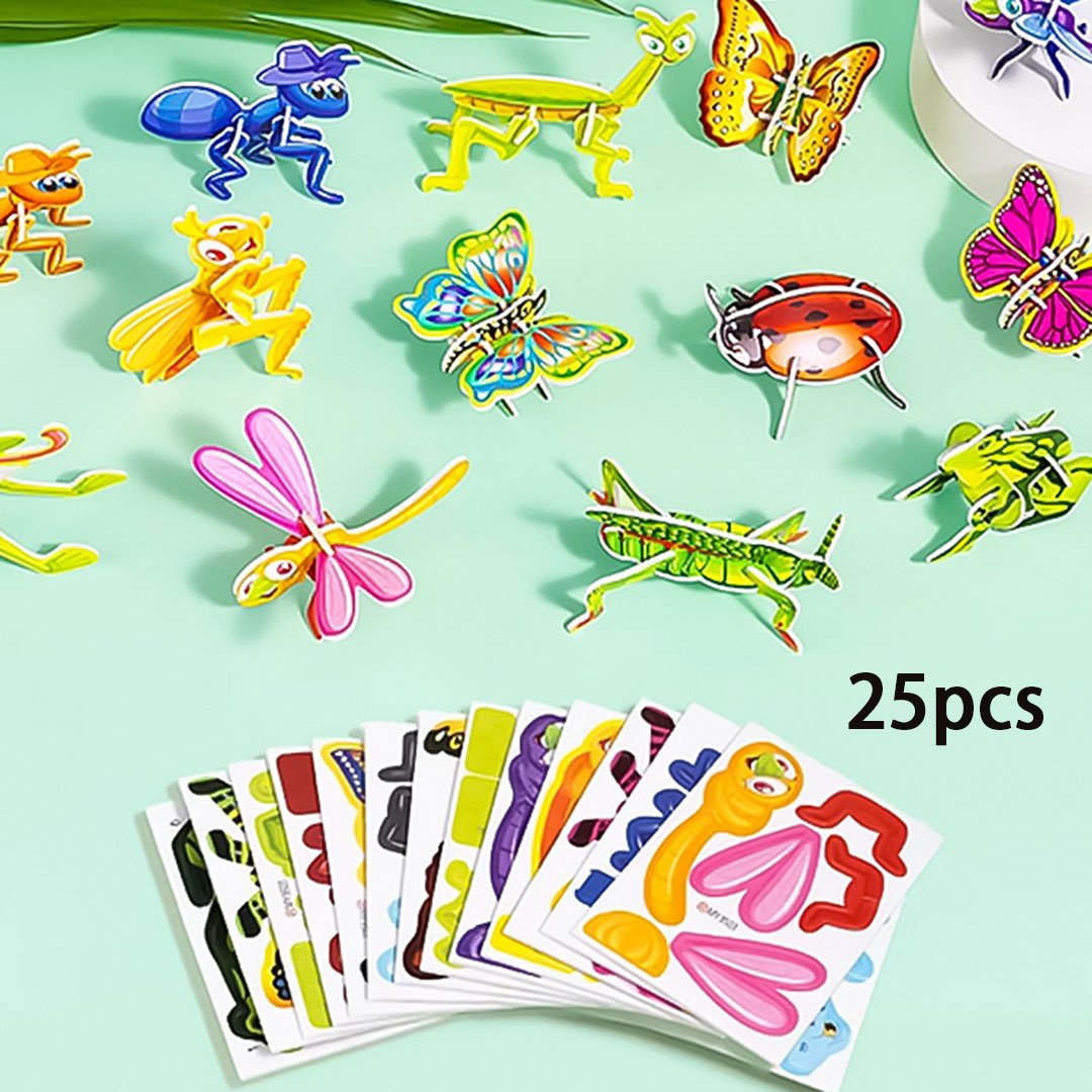 📢📢60% DE RÉDUCTION !!! ✨Puzzle 3D éducatif de dessins animés