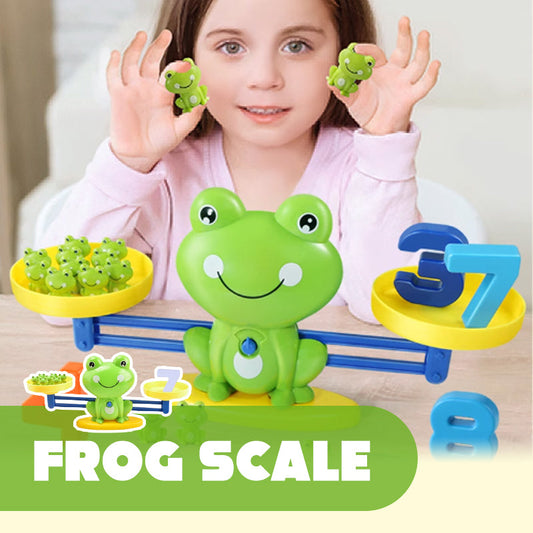 Frog Balance Scale Educational Math Toy for Kids