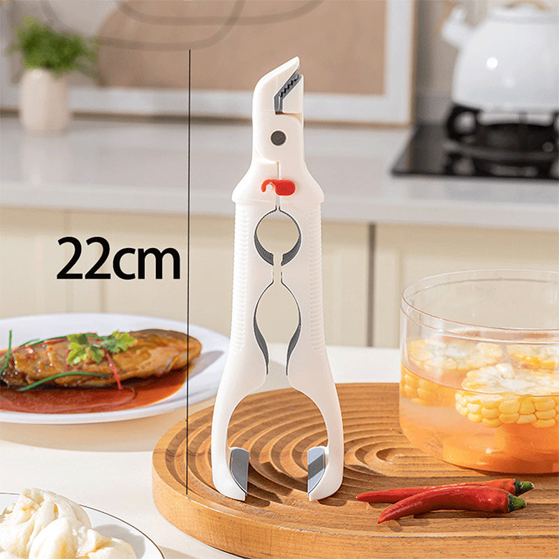 📢📢50% DE RÉDUCTION !!!✨Pince 3 en 1 pour bol et assiette en silicone
