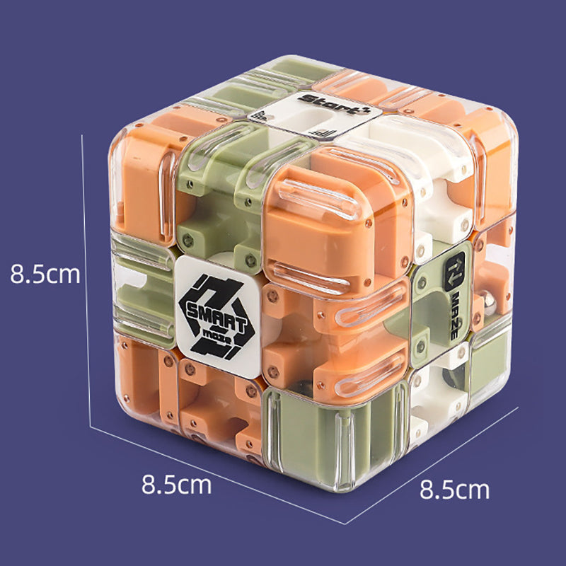 Casse-Tête Cube à Rouler avec Labyrinthe 3D Amusant