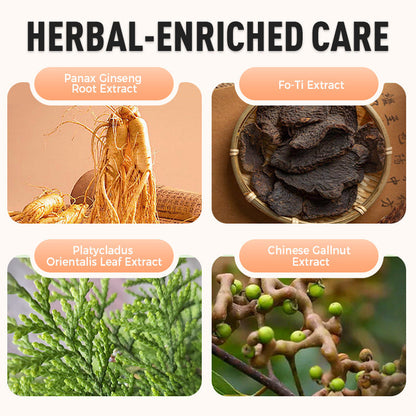 💆‍♀️🌿 Teinture Capillaire aux Extraits Végétaux pour Cheveux Blancs