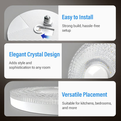 🌟 Lustre Cristal LED Éclair - L'Élégance Radieuse qui Transforme Votre Intérieur ! ✨