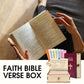 Boîte à versets bibliques Faith✝️❤️