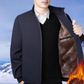 🧥 50% DE RÉDUCTION ! 💨 Veste Homme Zippée Anti-Froissement - Imperméable et Coupe-Vent, Confort Chaud pour Activités Extérieures Hivernales ❄️📦