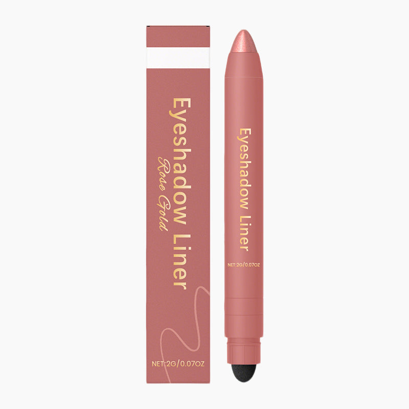 👁️Ombre à paupières et eye-liner 2 en 1 avec pinceau mélangeur