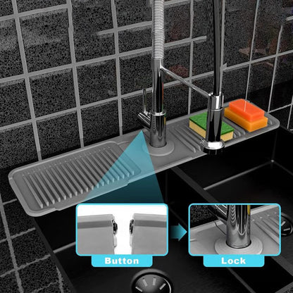 Tapis d’Égouttage Rapide pour Évier de Cuisine