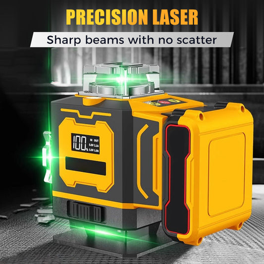 🚀 Niveau Laser Multifonction Haute Précision : Votre allié pour des travaux parfaits ! 📏
