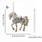 ⏳Offre spéciale à durée limitée⏰Breloque en Acrylique en Forme de Cheval