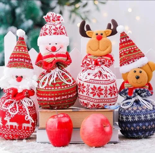 🎅VENTA ANTICIPADA DE NAVIDAD - Cadeau de Noël Poupées Sacs faits main