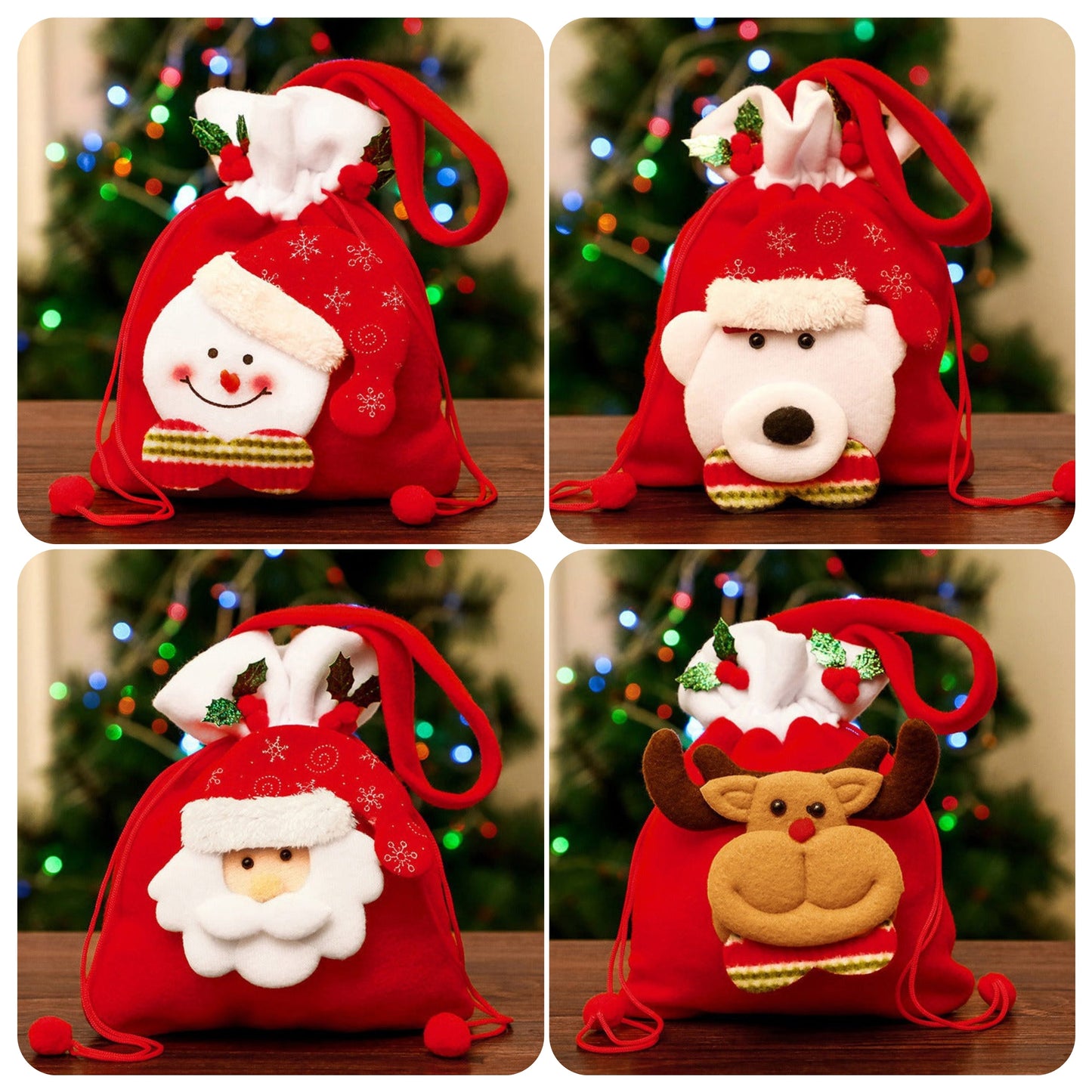 🎅VENTA ANTICIPADA DE NAVIDAD - Cadeau de Noël Poupées Sacs faits main