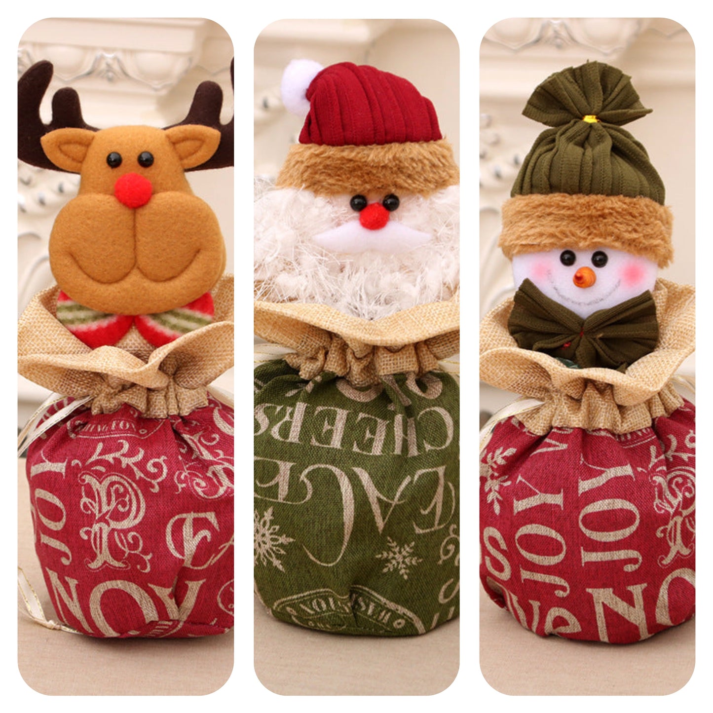 🎅VENTA ANTICIPADA DE NAVIDAD - Cadeau de Noël Poupées Sacs faits main