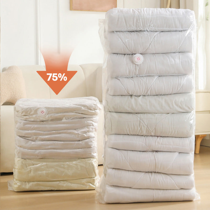 🔥Sac de rangement sous vide extra large - Appuyez pour évacuer l'air