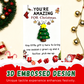 🎄Vente de Noël anticipée -50 %🔥🎁10 pièces Petits câlins de poche de Noël