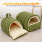 🔥SOLDES🔥Chaleur, confort douillet, niche en peluche pour animaux domestiques
