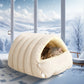 🔥SOLDES🔥Chaleur, confort douillet, niche en peluche pour animaux domestiques