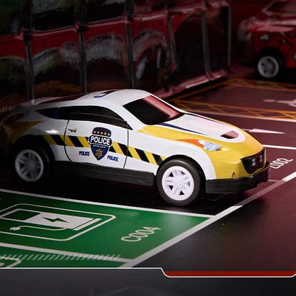 🎅Offre spéciale Noël 50 % DE RÉDUCTION🎁24/48 mini-wagons à moteur avec garage intégré