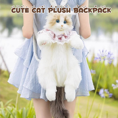 📢📢50% DE RÉDUCTION !!!✨Sac à dos en peluche avec chat mignon