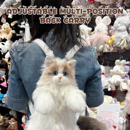 📢📢50% DE RÉDUCTION !!!✨Sac à dos en peluche avec chat mignon
