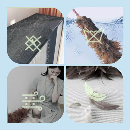 📢📢 50% DE RÉDUCTION ! ✨ Bâtonnet de Nettoyage Rétractable - Adsorption Électrostatique sans Poussière Volante, Idéal pour Plafonds et Espaces Étroits 🧹⚡