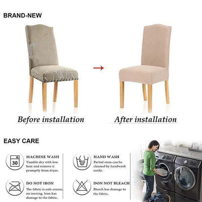 🪑 50% DE RÉDUCTION ! 🛡️ Housses de Chaises Imperméables – Protection contre les Taches, Lavables & Pour Intérieur/Extérieur ✨
