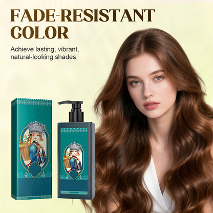 🌿 ACHETEZ 2, OFFERT 1 ! ✨ Colorant Capillaire aux Extraits Végétaux pour Cheveux Blancs - Formule Naturelle aux Botaniques Nourrissants pour une Couleur Éclatante sans Dommage 💆‍♀️💫