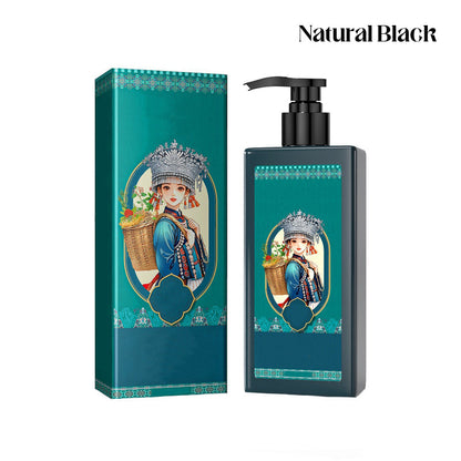 🌿 ACHETEZ 2, OFFERT 1 ! ✨ Colorant Capillaire aux Extraits Végétaux pour Cheveux Blancs - Formule Naturelle aux Botaniques Nourrissants pour une Couleur Éclatante sans Dommage 💆‍♀️💫