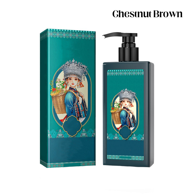 🌿 ACHETEZ 2, OFFERT 1 ! ✨ Colorant Capillaire aux Extraits Végétaux pour Cheveux Blancs - Formule Naturelle aux Botaniques Nourrissants pour une Couleur Éclatante sans Dommage 💆‍♀️💫