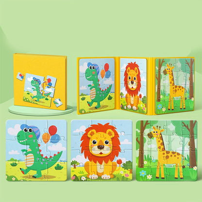 🎁 Cadeaux Priviléges de Noël🎄Livre de construction magnétique pour enfants