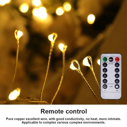 🔥‑50% Réduction ! Guirlande LED USB décorative 🎄 8 modes d’éclairage, fil cuivre souple, résistante pluie pour fêtes de Noël ✨