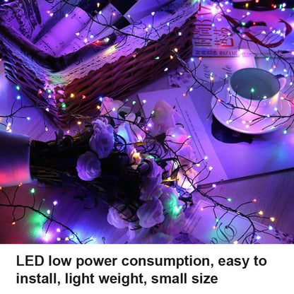 🔥‑50% Réduction ! Guirlande LED USB décorative 🎄 8 modes d’éclairage, fil cuivre souple, résistante pluie pour fêtes de Noël ✨